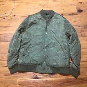 FIVE FOUR bomber puffy jacket